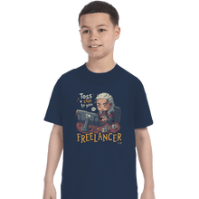 Load image into Gallery viewer, Shirts T-Shirts, Youth / XL / Navy Freelancer Of Blaviken
