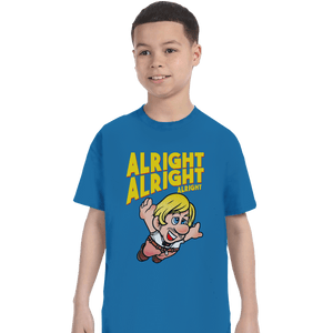 Shirts T-Shirts, Youth / XL / Sapphire Super Alright Bros.