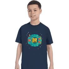 Load image into Gallery viewer, Daily_Deal_Shirts T-Shirts, Youth / XS / Navy Digivice
