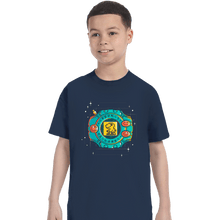 Load image into Gallery viewer, Daily_Deal_Shirts T-Shirts, Youth / XS / Navy Digivice
