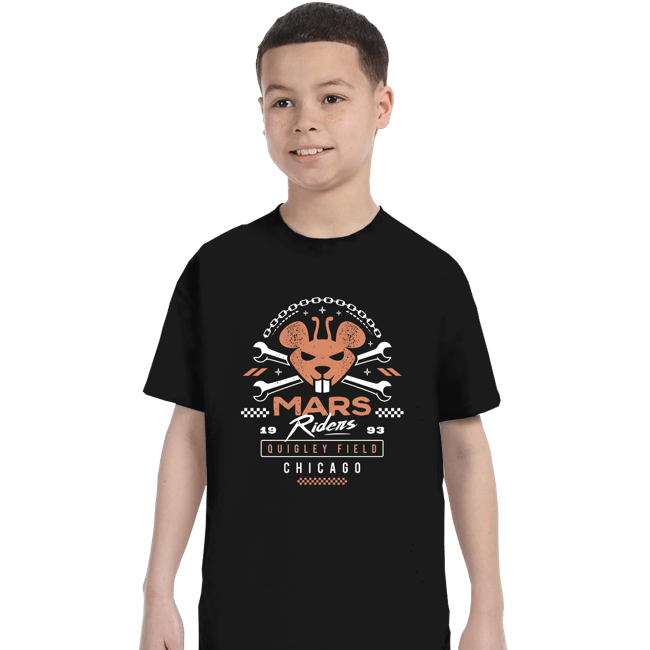 Daily_Deal_Shirts T-Shirts, Youth / XS / Black Classic Mars Riders