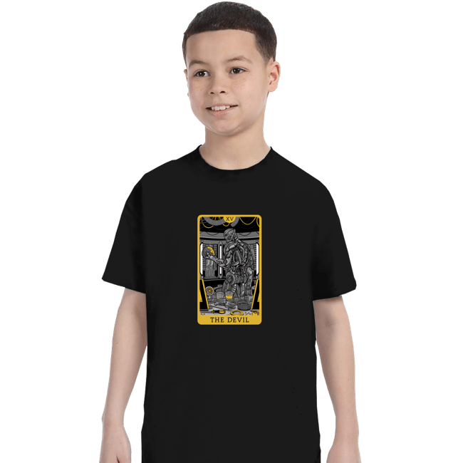 Shirts T-Shirts, Youth / XS / Black The Devil Tarot