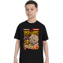 Load image into Gallery viewer, Secret_Shirts T-Shirts, Youth / XS / Black Trick R Wheat!
