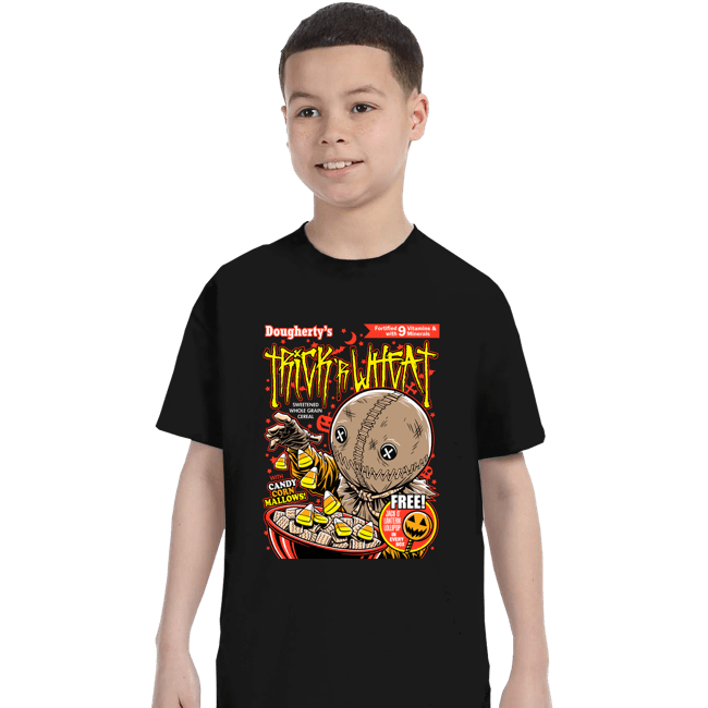Secret_Shirts T-Shirts, Youth / XS / Black Trick R Wheat!