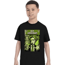 Load image into Gallery viewer, Secret_Shirts T-Shirts, Youth / XS / Black Tales Of Lovecraft
