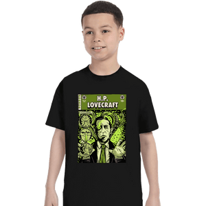 Secret_Shirts T-Shirts, Youth / XS / Black Tales Of Lovecraft