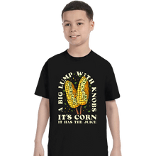 Load image into Gallery viewer, Secret_Shirts T-Shirts, Youth / XS / Black It&#39;s Corn
