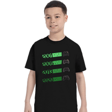 Load image into Gallery viewer, Shirts T-Shirts, Youth / XS / Black 2001 Controller
