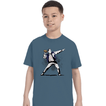 Load image into Gallery viewer, Daily_Deal_Shirts T-Shirts, Youth / XS / Indigo Blue Touchdown
