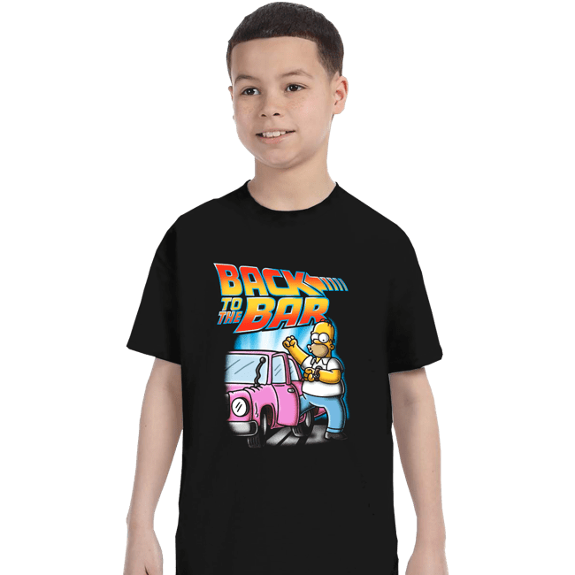 Daily_Deal_Shirts T-Shirts, Youth / XS / Black Back To The Bar