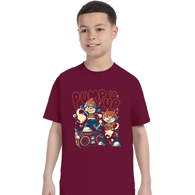 Secret_Shirts T-Shirts, Youth / XS / Maroon Pump It Up