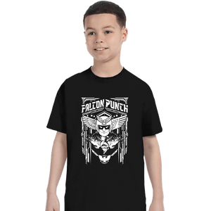 Shirts T-Shirts, Youth / XS / Black Falcon Crest