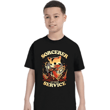 Load image into Gallery viewer, Daily_Deal_Shirts T-Shirts, Youth / XS / Black Sorcerer&#39;s Call
