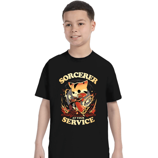Daily_Deal_Shirts T-Shirts, Youth / XS / Black Sorcerer's Call