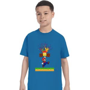 Shirts T-Shirts, Youth / XS / Sapphire Super Paint Splatter