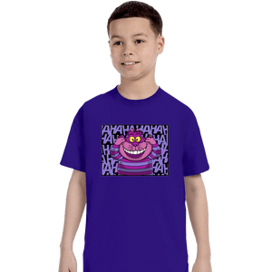 Shirts T-Shirts, Youth / XS / Violet Mad Cat