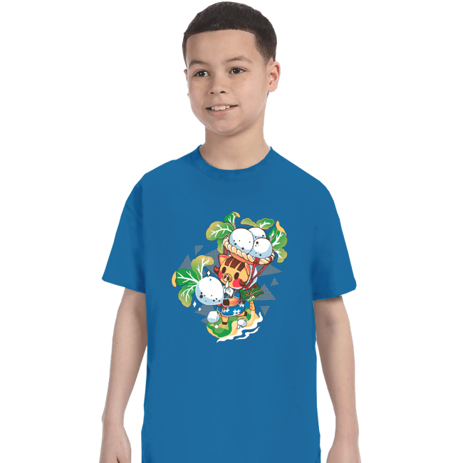 Shirts T-Shirts, Youth / XS / Sapphire Stalk Girl