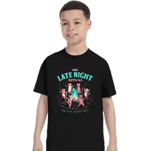 Load image into Gallery viewer, Daily_Deal_Shirts T-Shirts, Youth / XS / Black The Late Night Ritual
