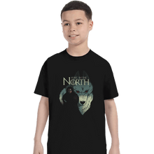 Load image into Gallery viewer, Shirts T-Shirts, Youth / XS / Black King In The North
