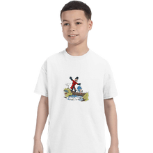 Load image into Gallery viewer, Shirts T-Shirts, Youth / XL / White Eggman And Sonic
