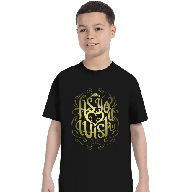 Daily_Deal_Shirts T-Shirts, Youth / XS / Black The Princess And The Pirate
