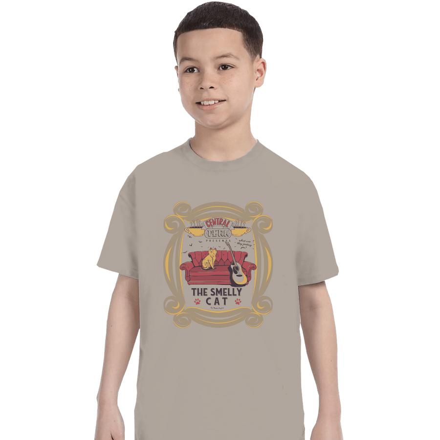 Shirts T-Shirts, Youth / XL / Sand Smelly Cat