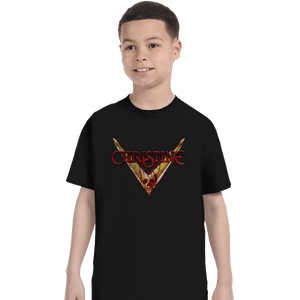 Shirts T-Shirts, Youth / XL / Black Christine