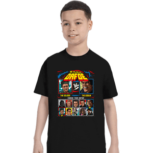 Secret_Shirts T-Shirts, Youth / XS / Black Dafoe Arcade