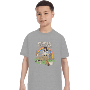 Shirts T-Shirts, Youth / XL / Sports Grey Princess Of Feral Cats