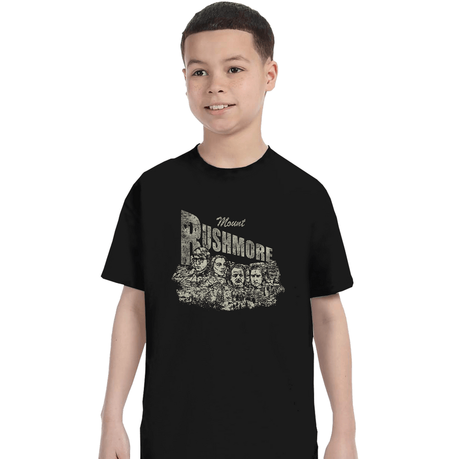 Shirts T-Shirts, Youth / XL / Black Mount Rushmore