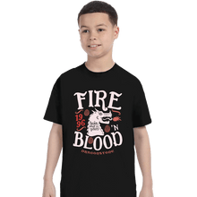 Load image into Gallery viewer, Shirts T-Shirts, Youth / XS / Black House Of Dragons
