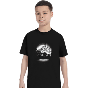 Shirts T-Shirts, Youth / XS / Black Moonlight Grass Type