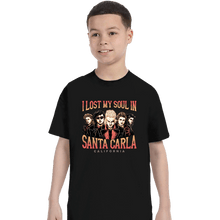 Load image into Gallery viewer, Daily_Deal_Shirts T-Shirts, Youth / XS / Black Santa Carla California
