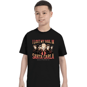 Daily_Deal_Shirts T-Shirts, Youth / XS / Black Santa Carla California