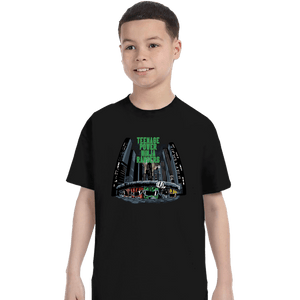 Daily_Deal_Shirts T-Shirts, Youth / XS / Black Teenage Power Ninja Rangers