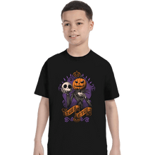 Load image into Gallery viewer, Daily_Deal_Shirts T-Shirts, Youth / XS / Black To Scare Or Not To Scare
