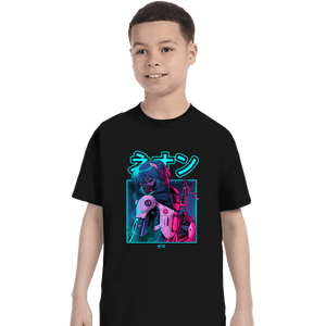 Shirts T-Shirts, Youth / XS / Black Neon Zero