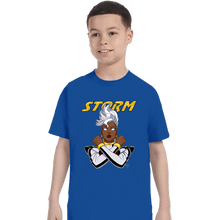 Load image into Gallery viewer, Daily_Deal_Shirts T-Shirts, Youth / XS / Royal Blue Storm 97

