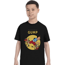 Load image into Gallery viewer, Daily_Deal_Shirts T-Shirts, Youth / XS / Black The Adventures Of Gump
