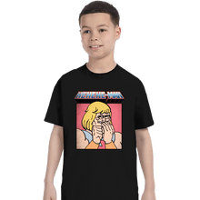 Load image into Gallery viewer, Daily_Deal_Shirts T-Shirts, Youth / XS / Black HEHEHE  Man
