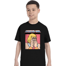 Load image into Gallery viewer, Daily_Deal_Shirts T-Shirts, Youth / XS / Black HEHEHE  Man
