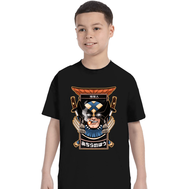 Daily_Deal_Shirts T-Shirts, Youth / XS / Black Immortal Samurai