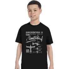 Load image into Gallery viewer, Shirts T-Shirts, Youth / XL / Black Swordfish II Deal
