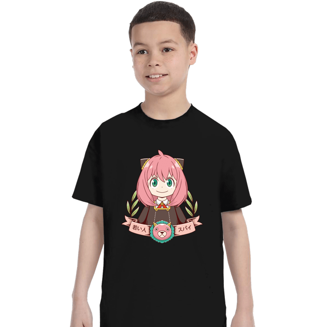 Shirts T-Shirts, Youth / XS / Black Young Spy