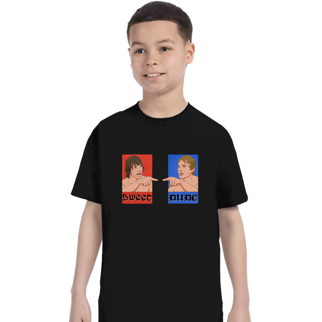 Daily_Deal_Shirts T-Shirts, Youth / XS / Black Angry Tattoo Dudes