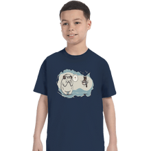Load image into Gallery viewer, Daily_Deal_Shirts T-Shirts, Youth / XS / Navy Hoth In Here
