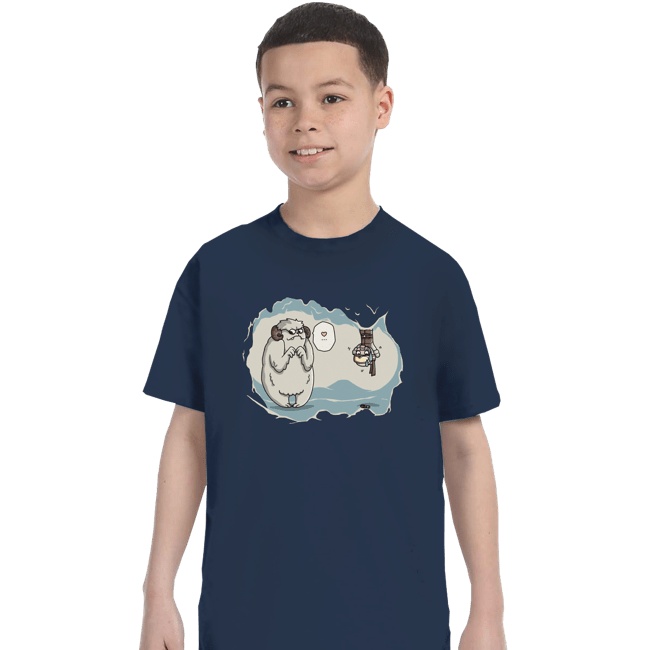 Daily_Deal_Shirts T-Shirts, Youth / XS / Navy Hoth In Here
