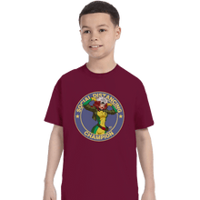 Load image into Gallery viewer, Shirts T-Shirts, Youth / XS / Maroon Rogue Social Distancing Champion
