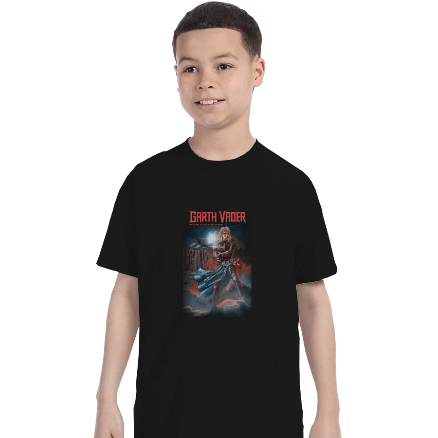 Shirts T-Shirts, Youth / XL / Black Garth Vader