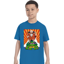 Load image into Gallery viewer, Daily_Deal_Shirts T-Shirts, Youth / XS / Sapphire Mutenroshi Ninja
